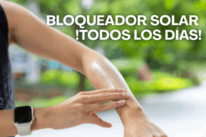 Bloqueador solar todos los días
