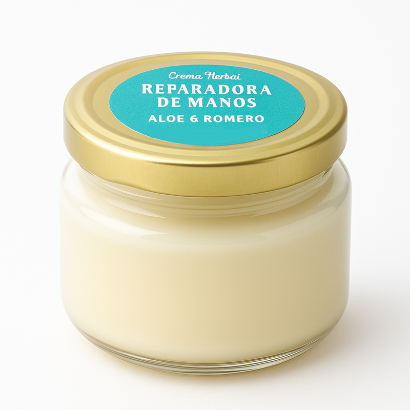 Crema Reparadora de Manos Aloe Romero